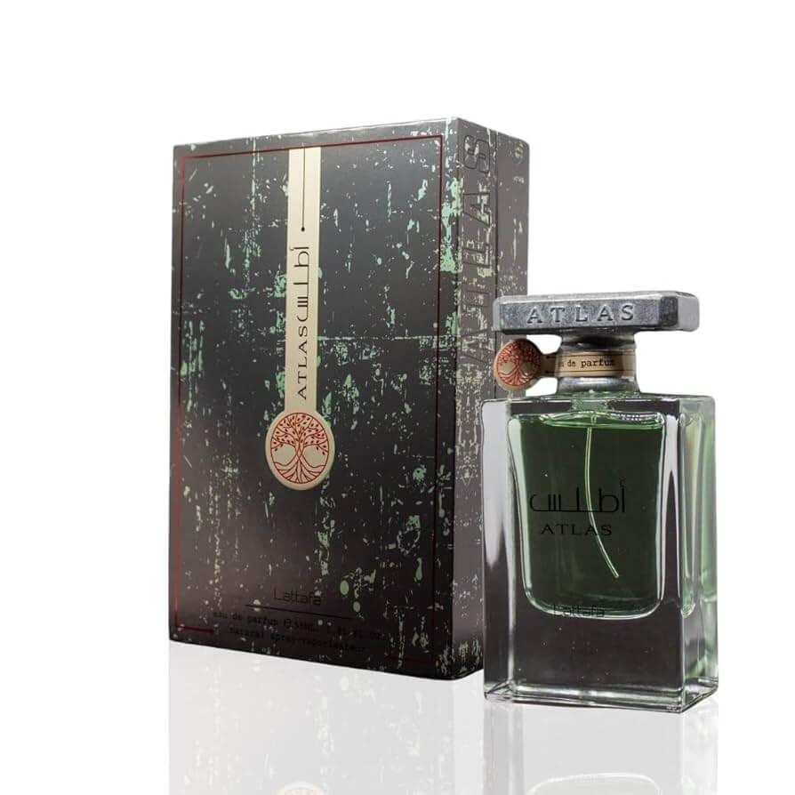 Luxusparfum Atlas Latafa in elegantem Flakon mit passender Geschenkverpackung