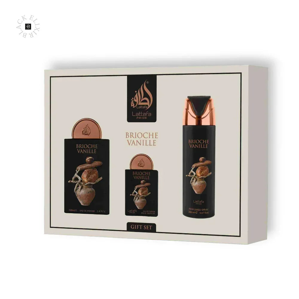 Lattafa Brioche Vanilla Eau de Parfum Set