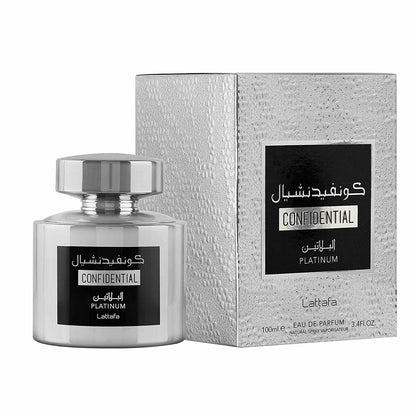 Men's Perfume Lattafa CONFIDENTIAL PLATINUM Beauty, Perfumes and fragrances von Lattafa | Luxus Aroma