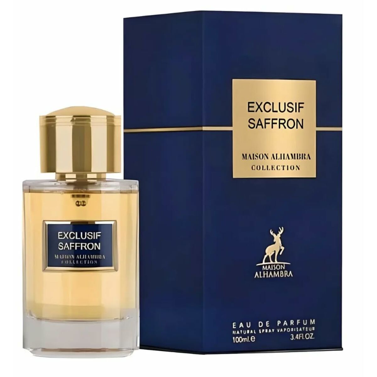 Unisex Perfume Maison Alhambra Exclusif Saffron EDP 100 ml Beauty, Perfumes and fragrances von Maison Alhambra | Luxus Aroma