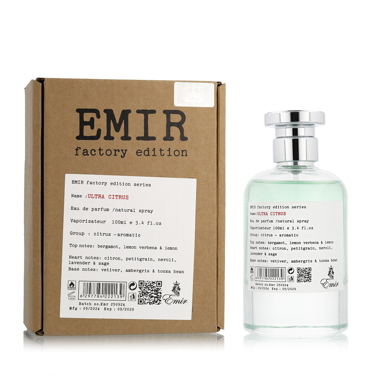 Men's Perfume Emir Ultra Citrus EDP 100 ml Beauty, Perfumes and fragrances von Emir | Luxus Aroma