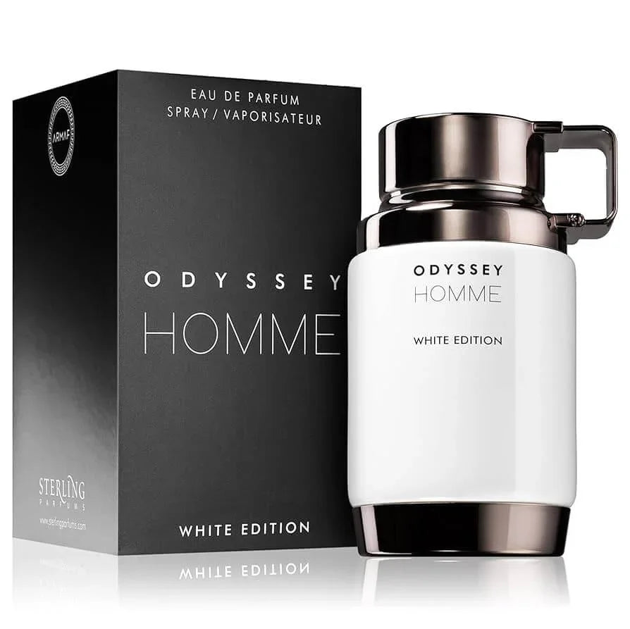 Odyssey Homme White Edition Parfum für Herren mit Box, stilvoll und luxuriös, Unisex Duft