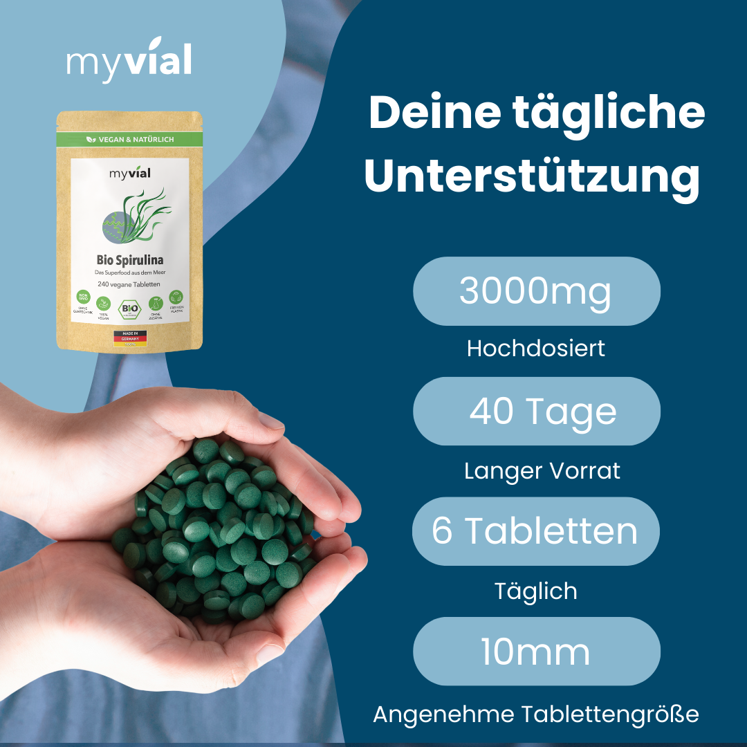 Organic Spirulina Tablets