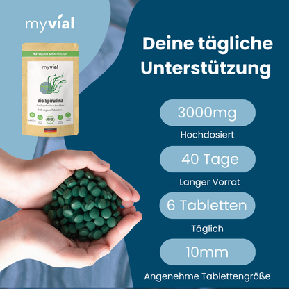 Organic Spirulina Tablets
