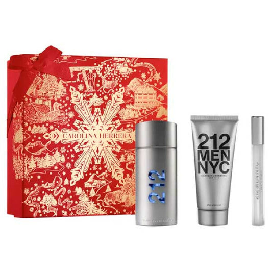 Men's Perfume Set Carolina Herrera 212 Men EDT 100 ml Beauty, Perfumes and fragrances von Carolina Herrera | Luxus Aroma