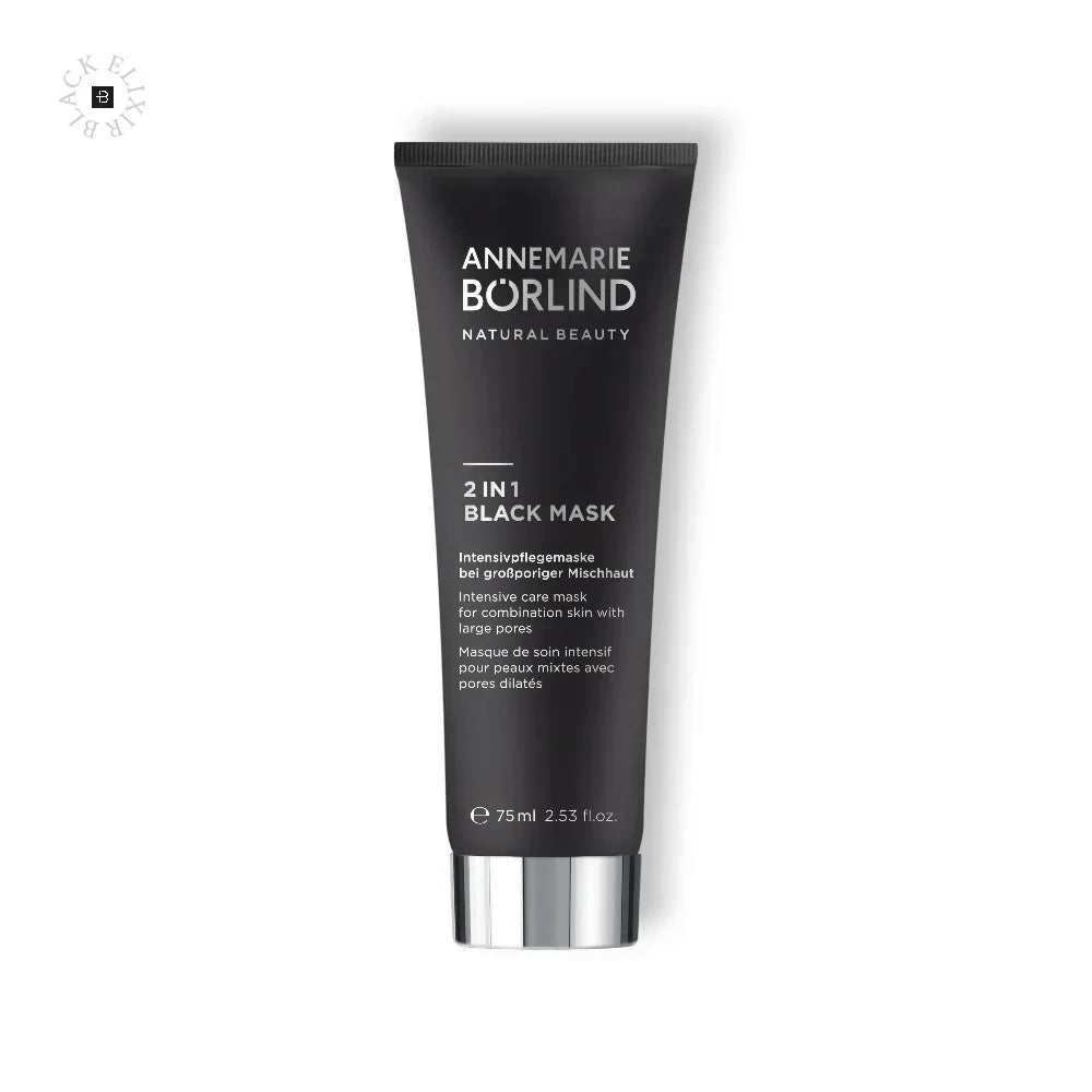 ANNEMARIE BÖRLIND Börlind 2 in 1 Black Mask
