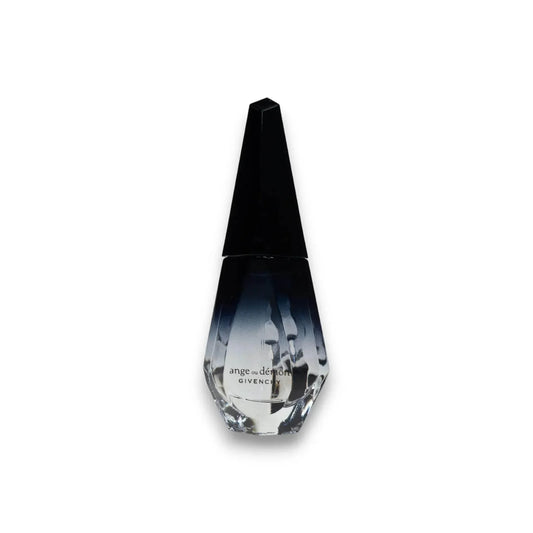 Edler Damenparfum-Flakon in Schwarz und Silber, luxus Duft, transparentes Design