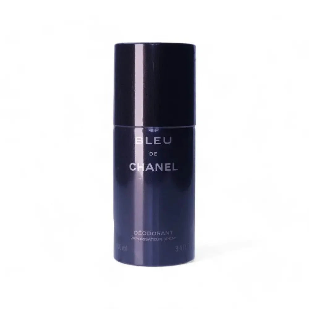 Bleu de Chanel Deodorant Spray für Herren, eleganter dunkelblauer Flakon, Luxusduft