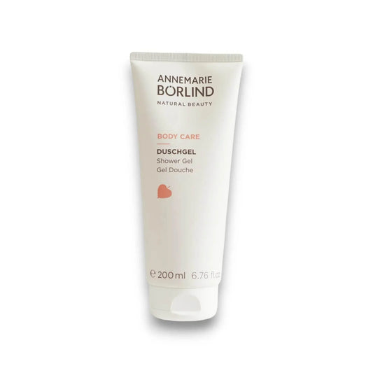 Duschgel Tube 200ml, weißes Design, Annemarie Börlind Body Care, Pflegeprodukt