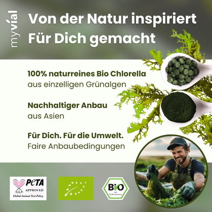 Organic Chlorella Tablets