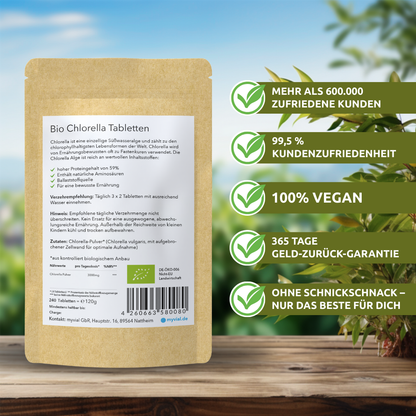 Organic Chlorella Tablets