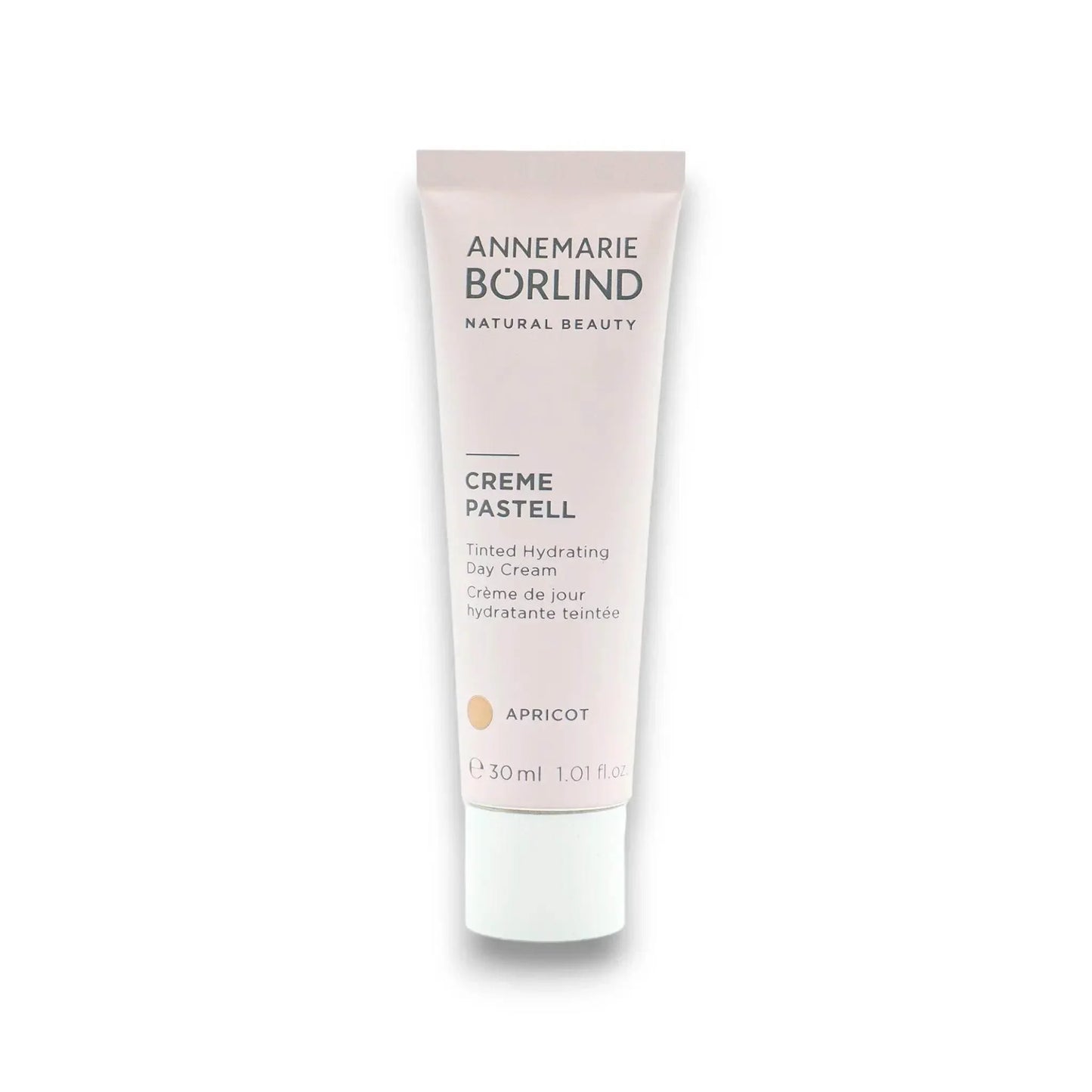 Getönte Tagescreme Apricot in Tube, feuchtigkeitsspendende Gesichtspflege, 30 ml