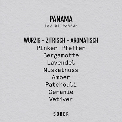 PANAMA - Eau de Parfum Parfum von sober | Luxus Aroma