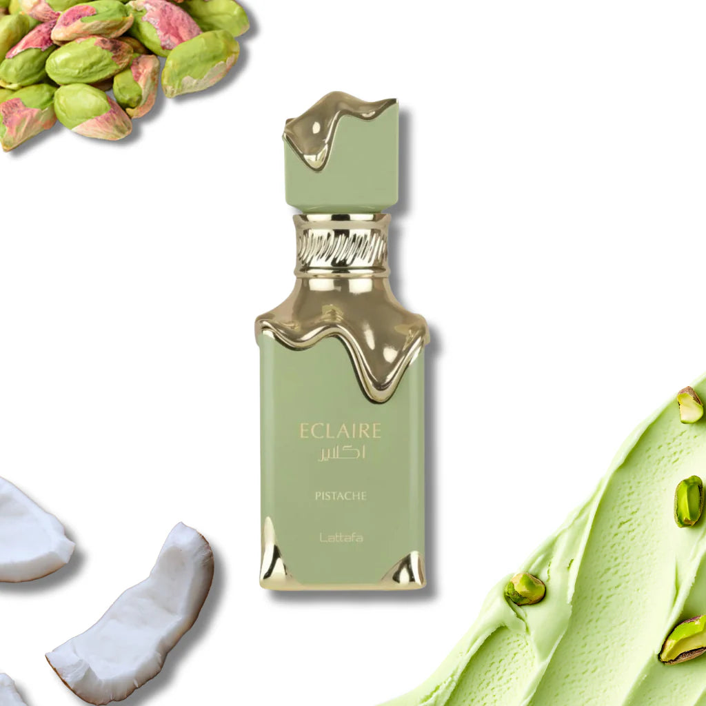 Lattafa Eclaire Pistache Eau de Parfum 100ml, Beauty, Perfumes and fragrances, Lattafa, Luxus Aroma