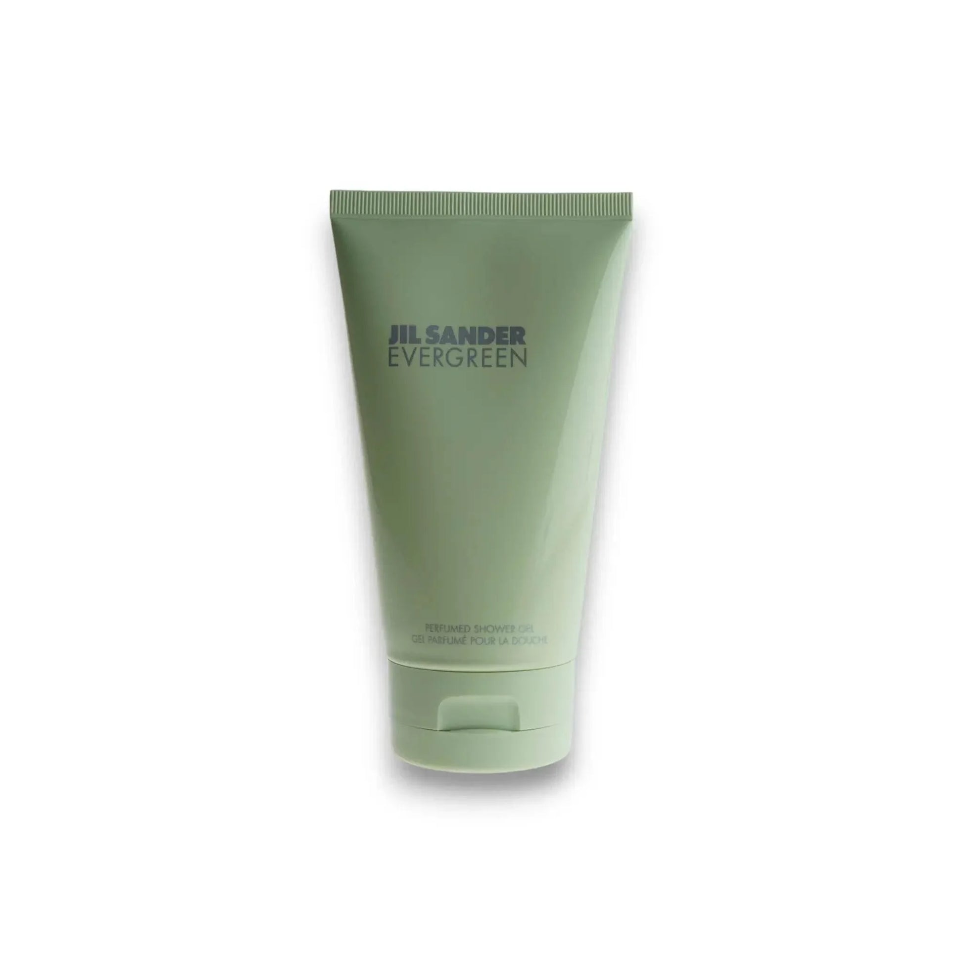 Jil Sander Evergreen Duschgel Tube, hellgrün, für Damen, luxuriöse Körperpflege