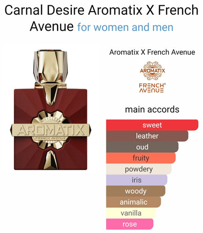 French Avenue Aromatix Carnal Desire Eau de Parfum 100ml Beauty, Perfumes and fragrances von French Avenue | Luxus Aroma