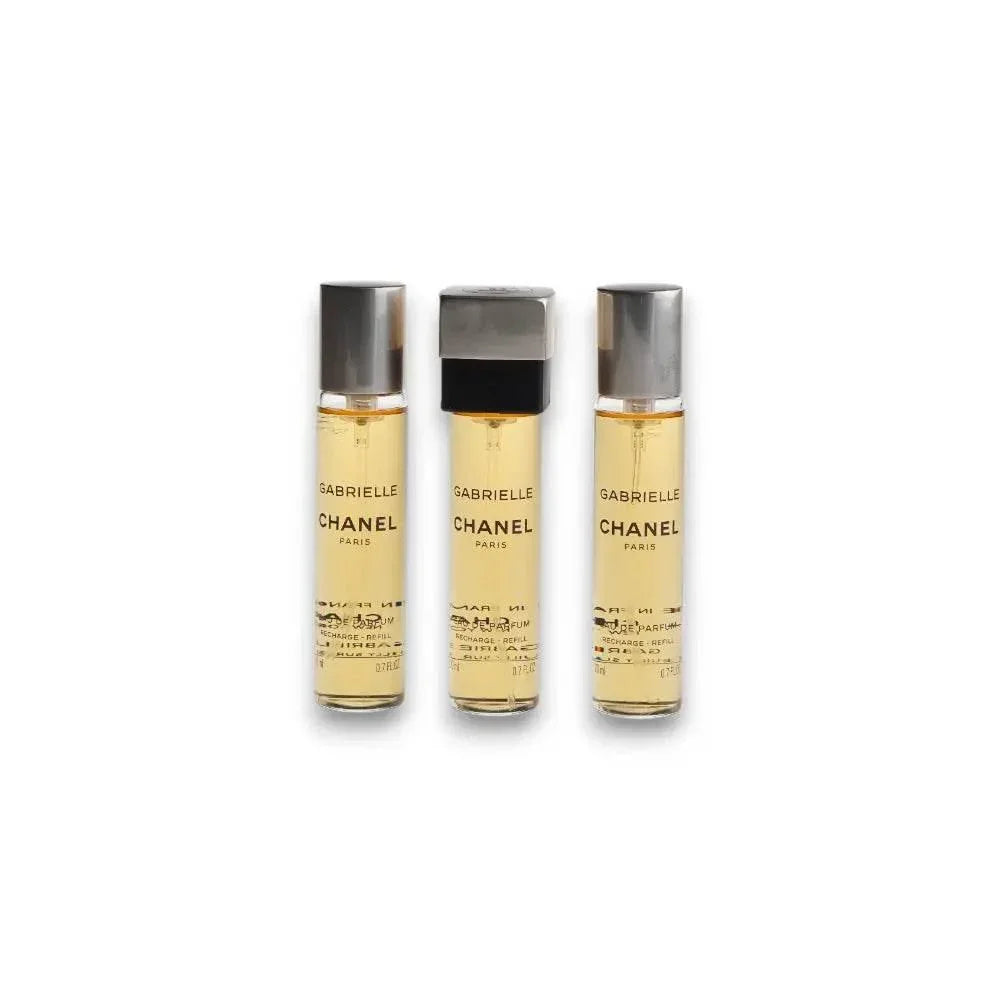 Drei Flakons Gabrielle Twist & Spray Eau de Parfum, luxuriöses Damenparfum Set