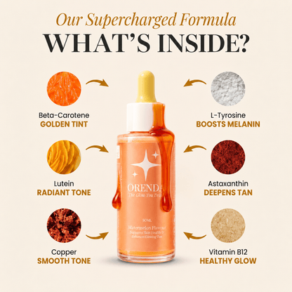 ORENDA Tanning Drops - The Glow You Drink