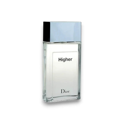 Herrenparfum Flakon Higher Eau de Toilette, elegantes Glas mit silbernem Verschluss, Dior