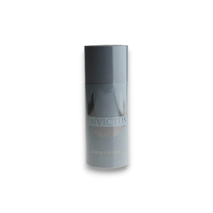Invictus Deospray Paco Rabanne für Herren, silberne Spraydose, Männerduft