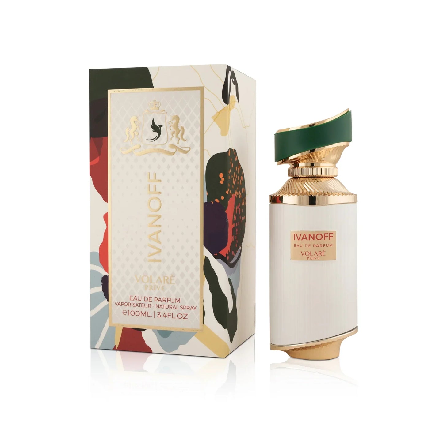 Ivanoff Volare Privé Eau de Parfum, luxuriöser Parfumflakon mit dekorativer Verpackung
