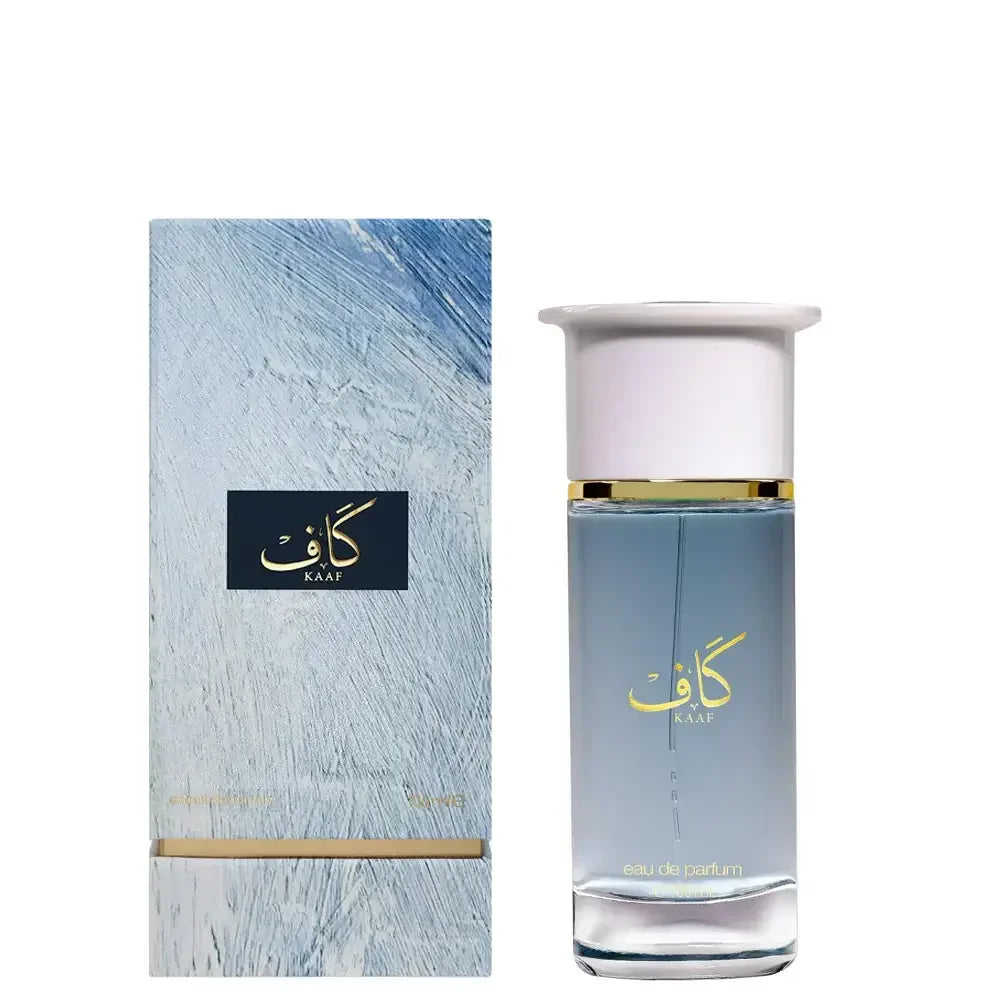 Edles Eau de Parfum Kaaf Al Maghribi mit modernem Flakon und stilvoller Verpackung