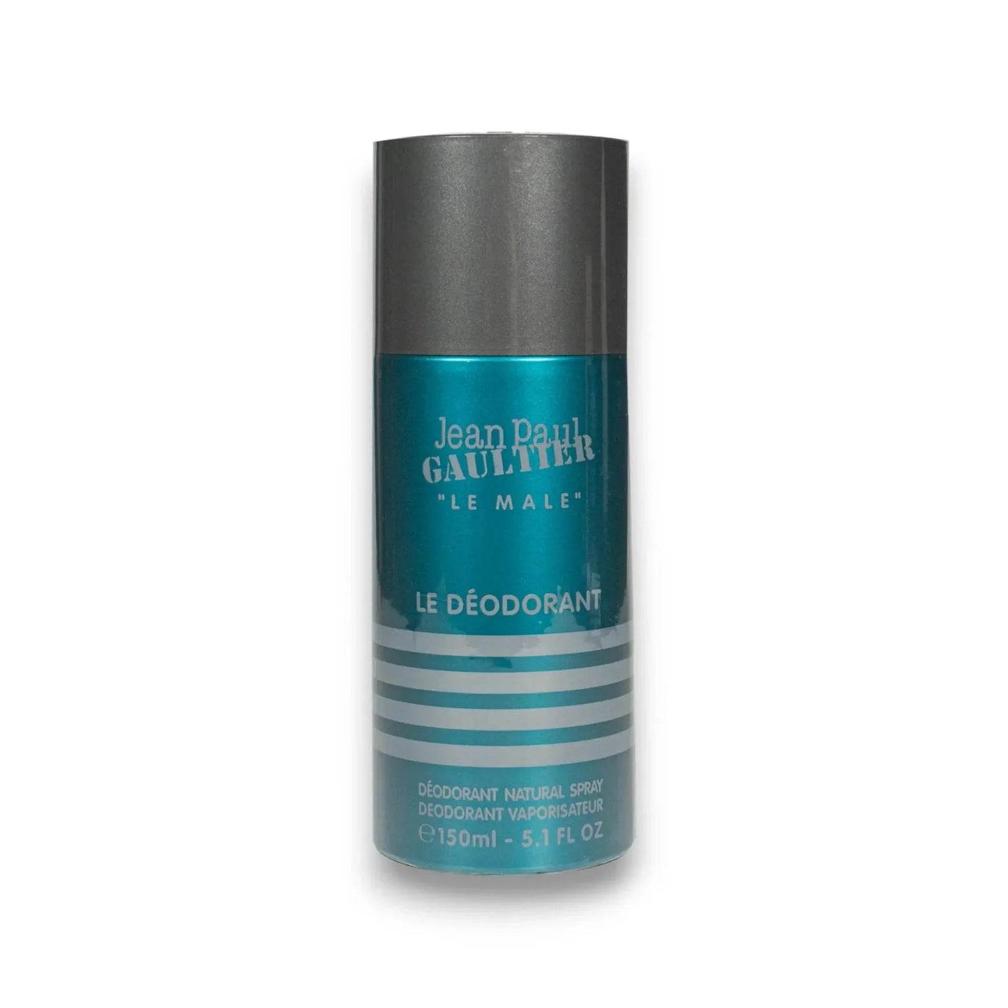 Jean Paul Gaultier Le Male Deodorant Spray 150ml in türkisfarbener Dose, Herrenduft