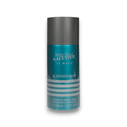 Jean Paul Gaultier Le Male Deodorant Spray 150ml in türkisfarbener Dose, Herrenduft