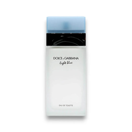 Dolce & Gabbana Light Blue Eau de Toilette Flakon mit blauem Verschluss, luxuriöses Parfum