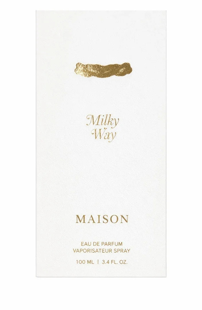 Luxus Parfum Maison Milky Way 100 ml EDP in eleganter weiß-goldener Verpackung
