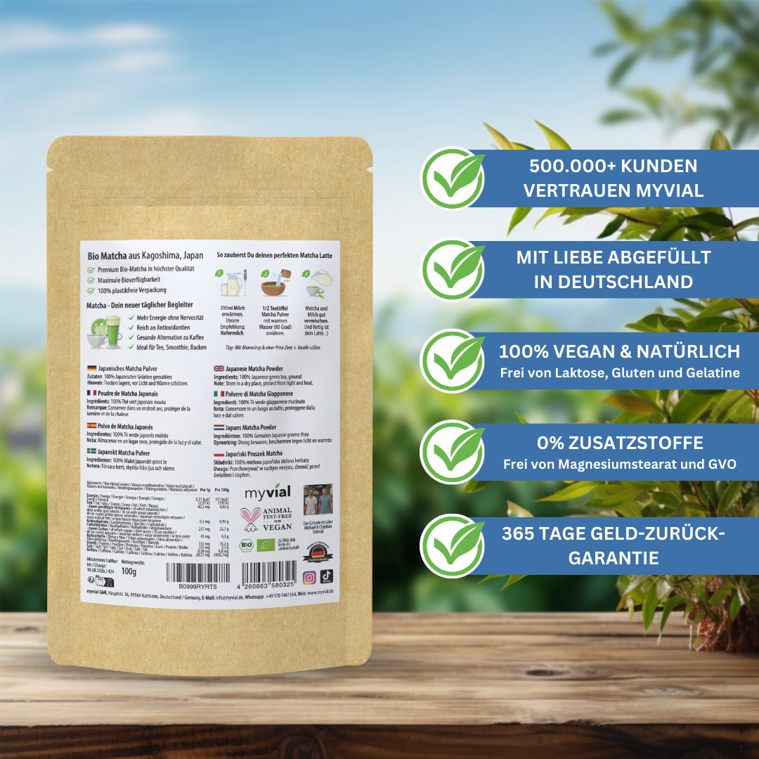Organic Premium Matcha Powder from Japan