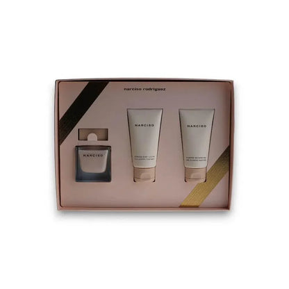 Narciso Duftset mit Eau de Parfum, Body Lotion und Duschgel in eleganter Geschenkbox