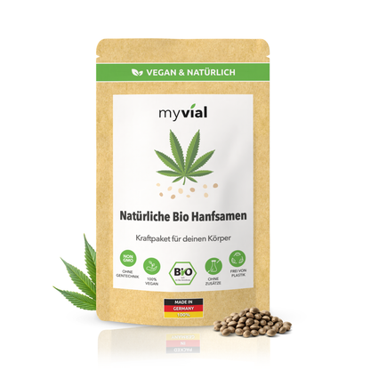 Organic Hemp Seeds Unhulled