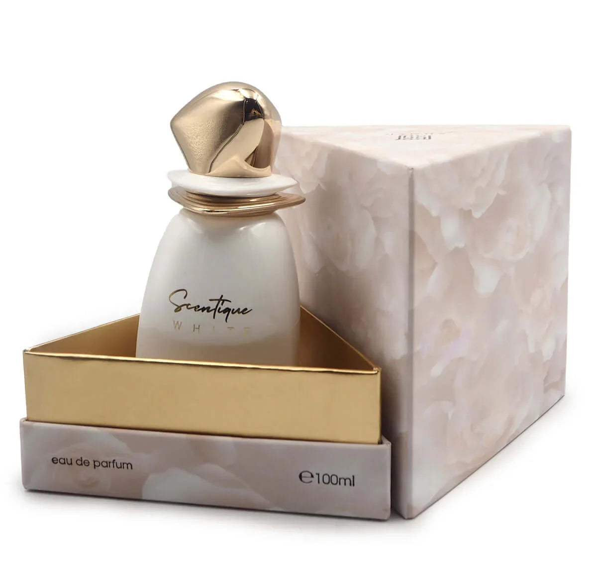 Elegantes Damenparfum Scentique White in luxuriöser Verpackung, 100ml, Eau de Parfum