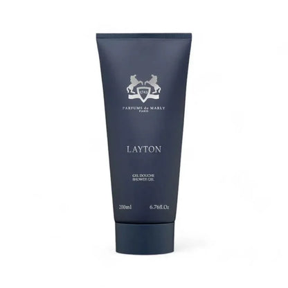 Parfums de Marly Layton Duschgel Tube, 200 ml, luxuriöse Körperpflege für Herren