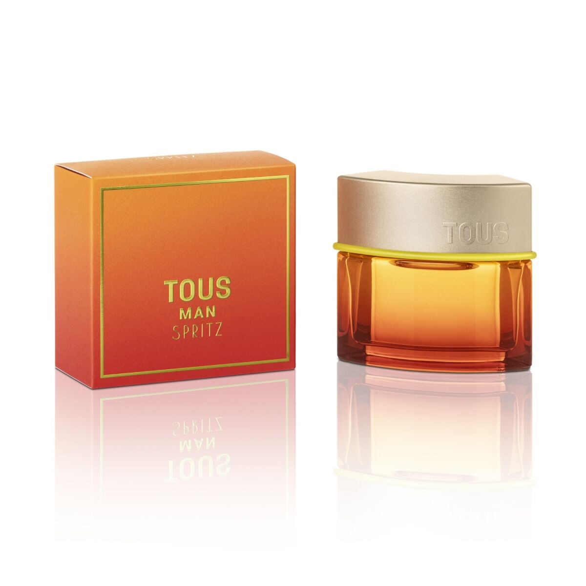 Men's Perfume Tous Spritz EDT 50 ml bottle with box, vibrant and citrusy fragrance for