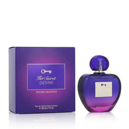 Women's Perfume Antonio Banderas Her Secret Desire EDT 80 ml Beauty, Perfumes and fragrances von Antonio Banderas | Luxus Aroma