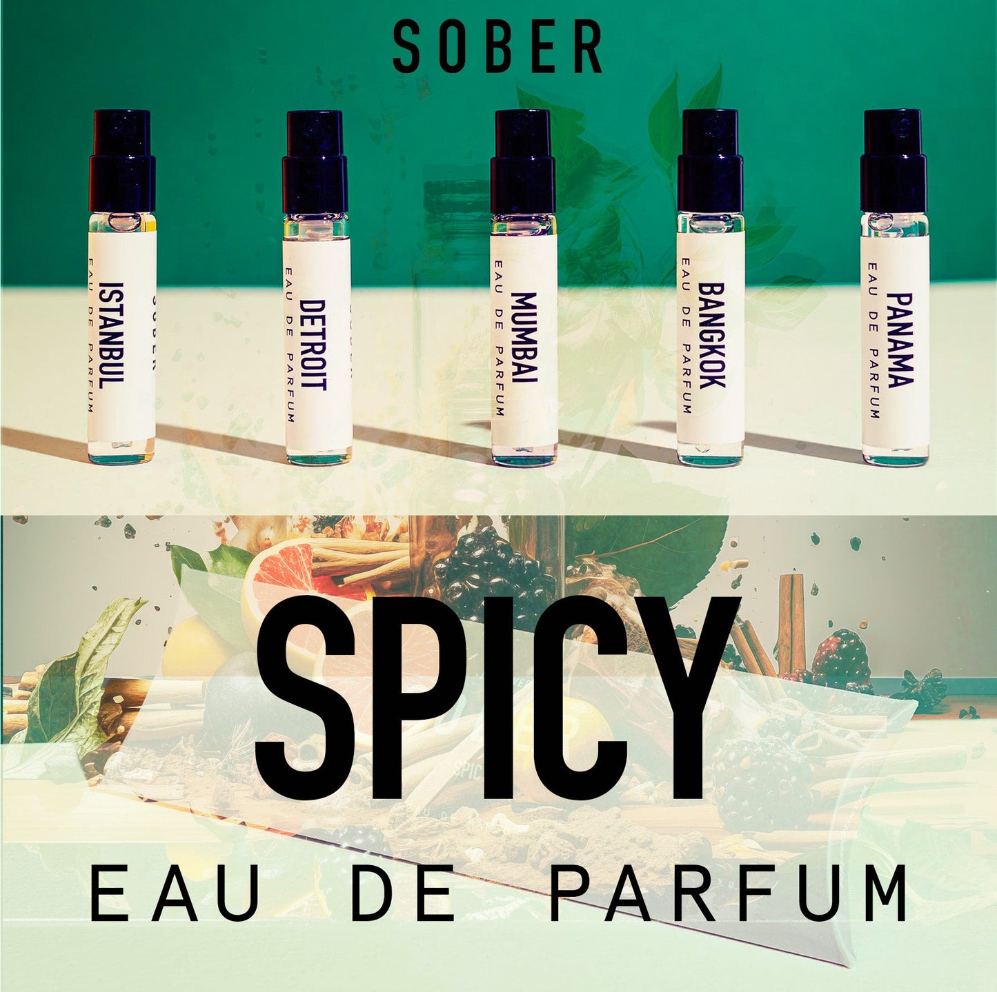 Discovery Set - Spicy Parfum von sober | Luxus Aroma