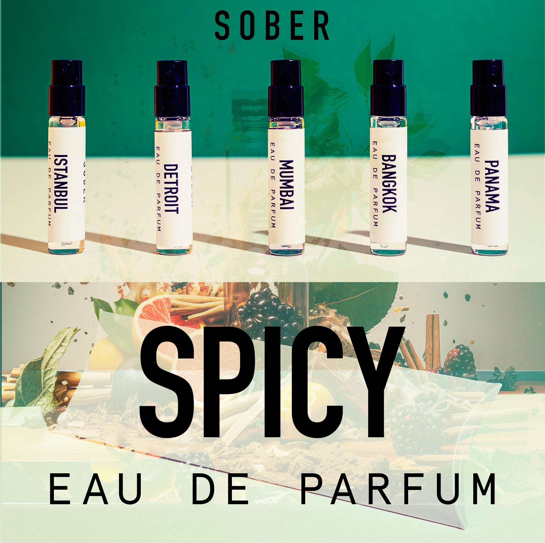 Discovery Set - Spicy Parfum von sober | Luxus Aroma
