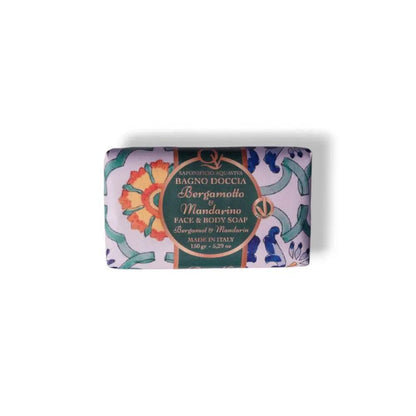 Saponifico Aquaviva Bergamotto & Mandarino Face & Body Soap