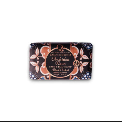 Saponifico Aquaviva Orchidea Nera Face & Body Soap