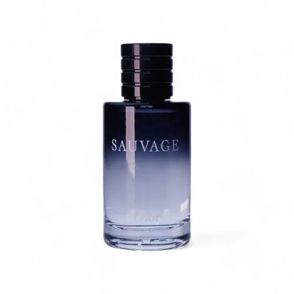 Sauvage After Shave Lotion Flakon, elegantes Männerparfum, luxuriöses Design, Produktfoto