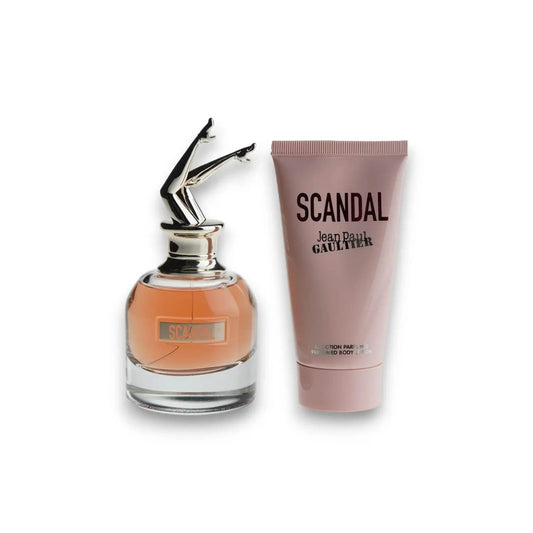 Scandal Duftset mit Eau de Parfum Flakon und Bodylotion, elegantes Geschenkset für Damen