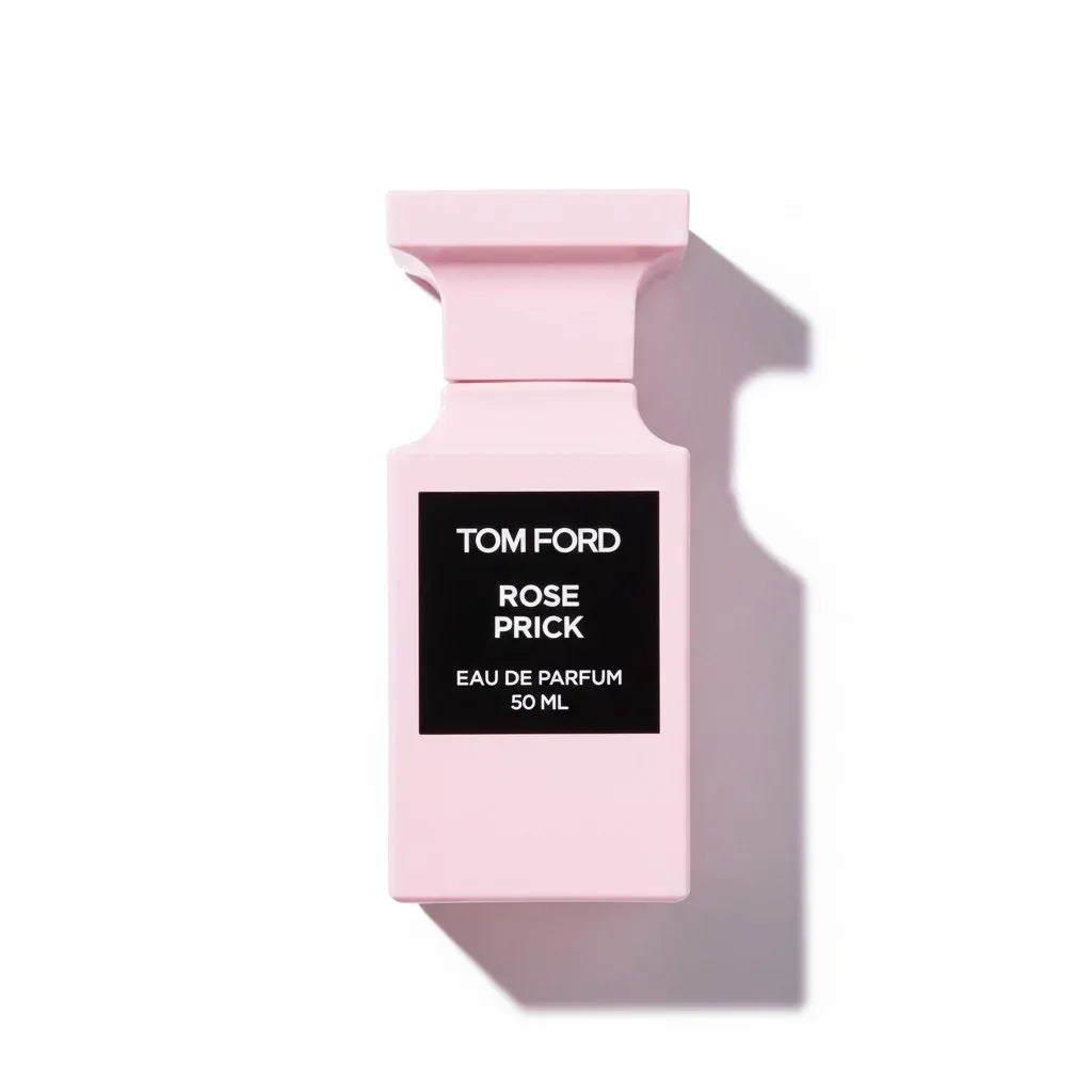 Rosa Flakon von Tom Ford Rose Prick Eau de Parfum, 50 ml.