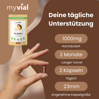 Organic Shiitake Capsules