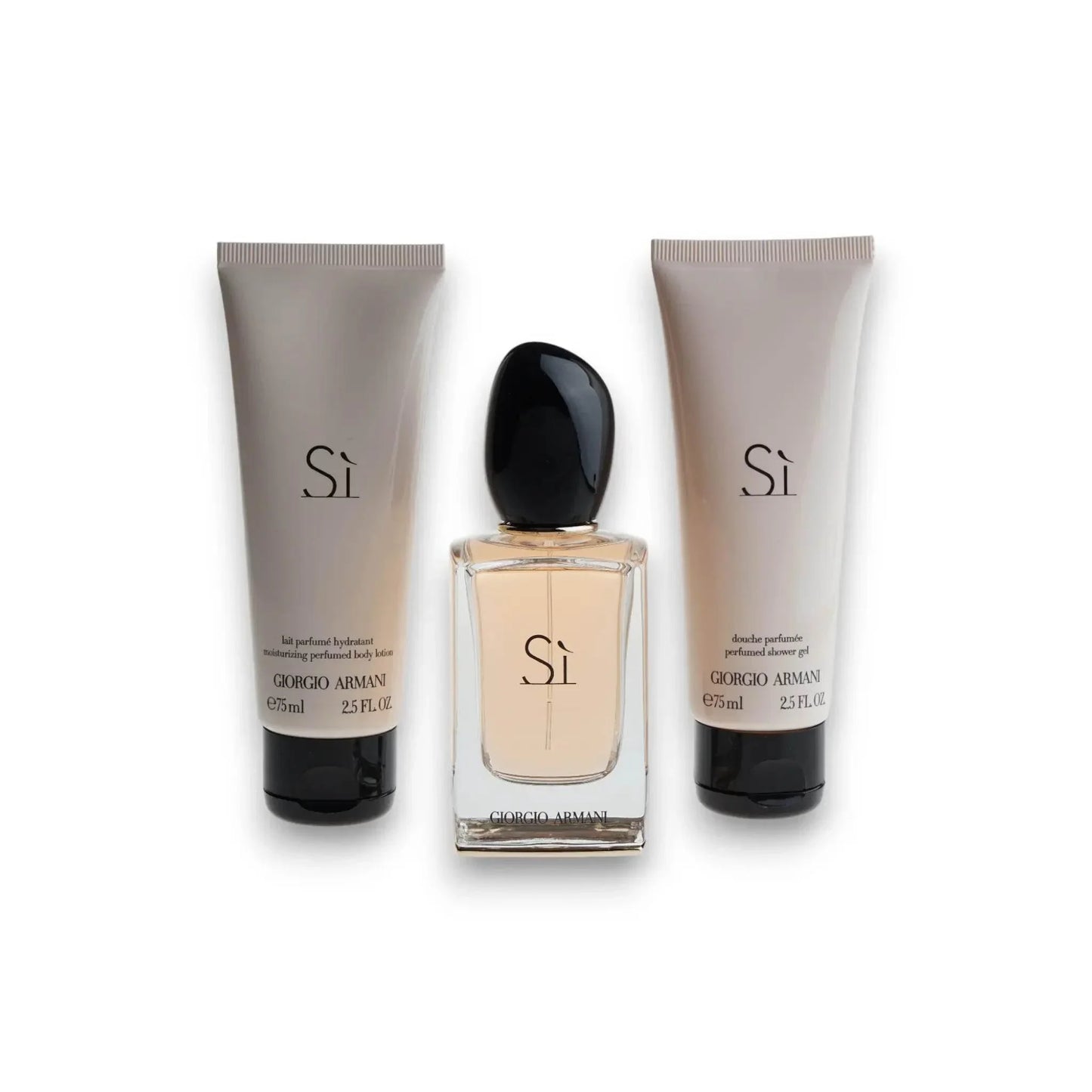 Si Duftset mit Eau de Parfum, Bodylotion und Duschgel, luxuriöse Damenparfums im Set