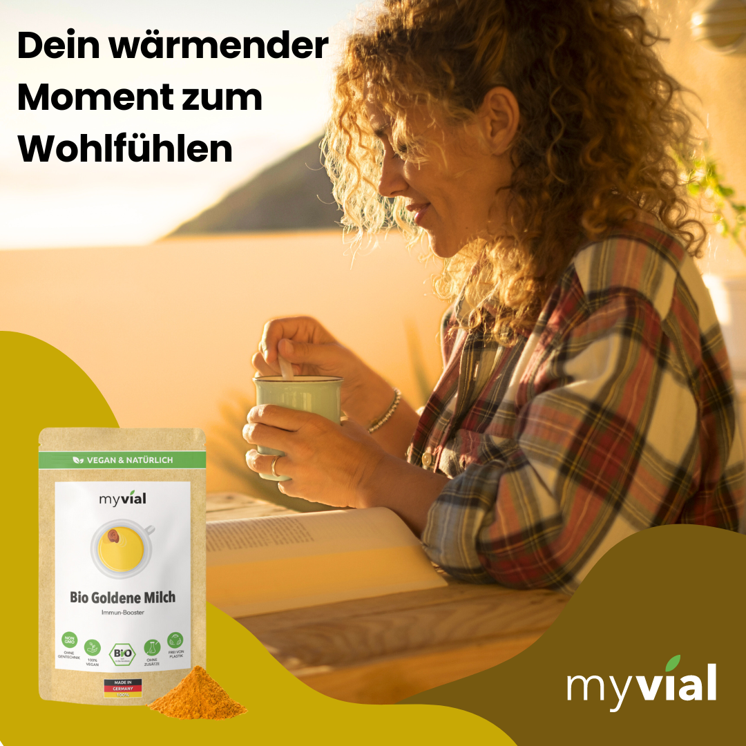Organic Golden Milk Latte with 10 Ayurvedic Superfoods