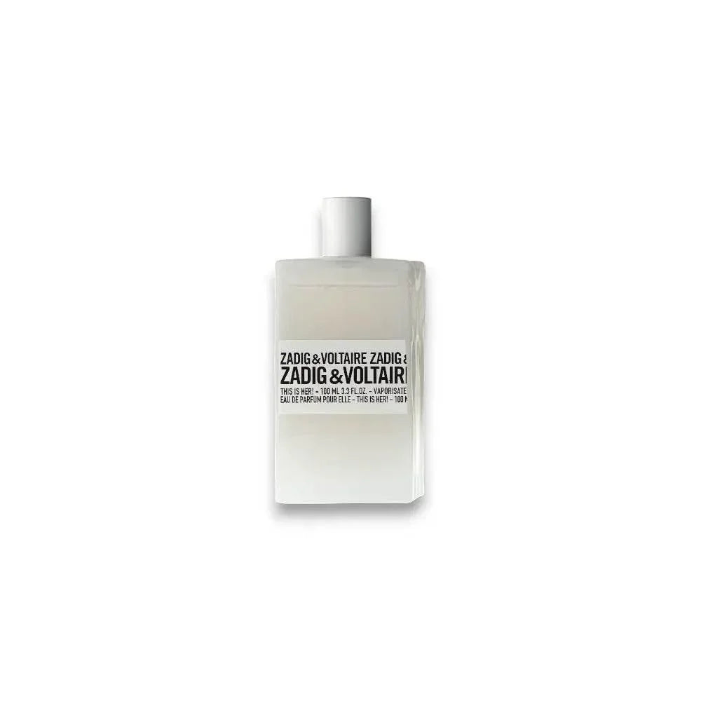 Zadig & Voltaire This is Her! Eau de Parfum Flakon, weiß, für Damen, luxuriöses Parfum
