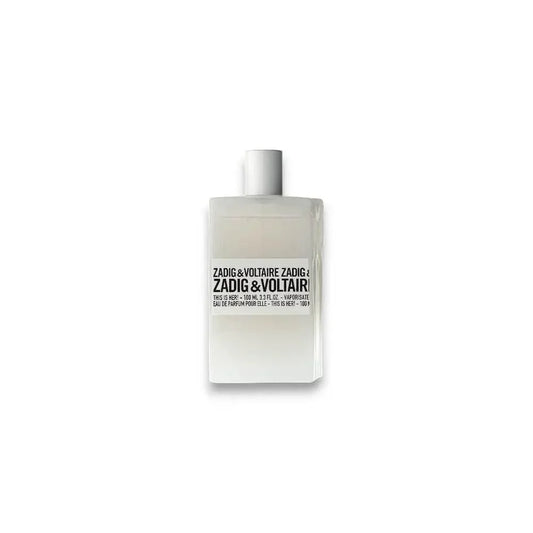 Zadig & Voltaire This is Her! Eau de Parfum Flakon, weiß, für Damen, luxuriöses Parfum