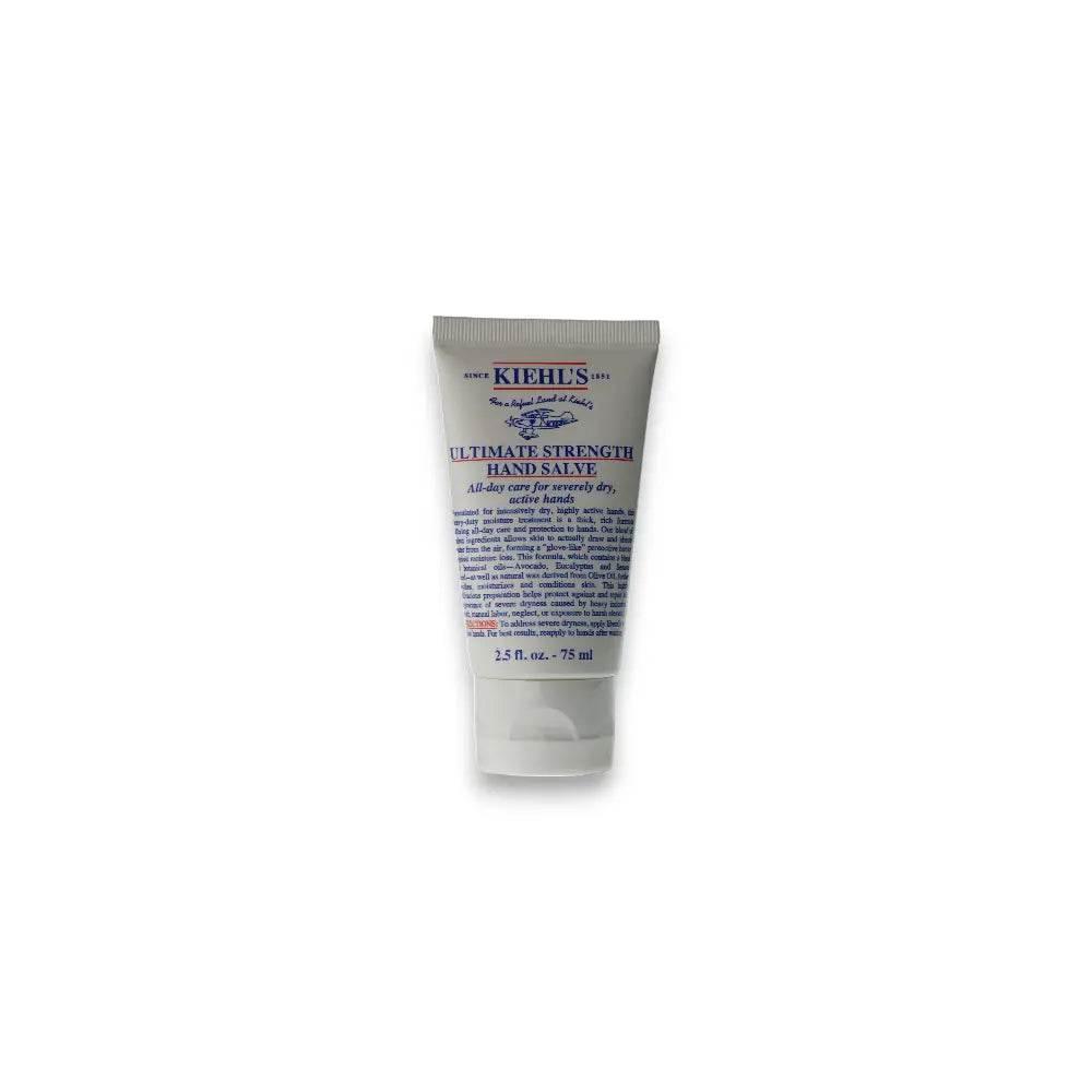 Handcreme Tube für sehr trockene Hände auf weißem Hintergrund, 75 ml, Hautpflege Produkt